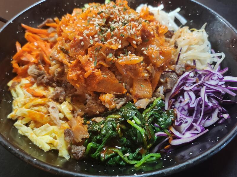 Kimchi & Bacon Bibimbap